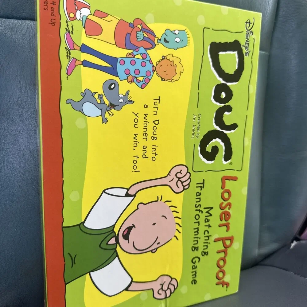 Mattel Disney’s Doug Loser Proof Matching Transforming Game